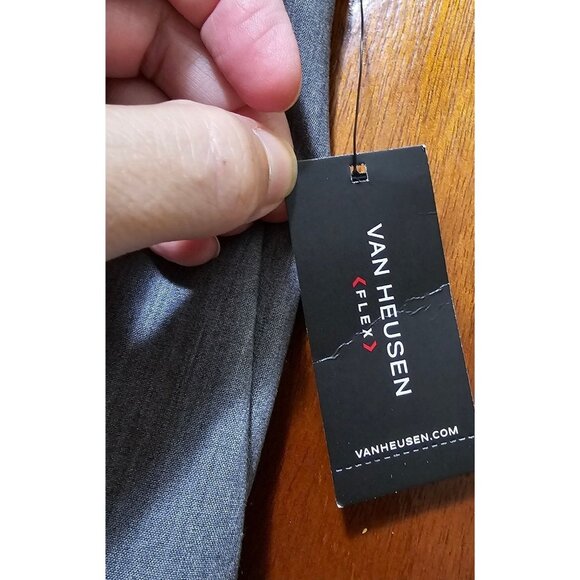Van Heusen Gray Dress Pants for Men - Picture 6 of 13
